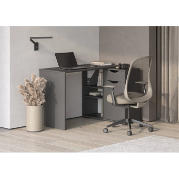 Стол письменный, арт.6-011110, графит (ГК) в Полевском - polevskoj.mebel-e96.ru