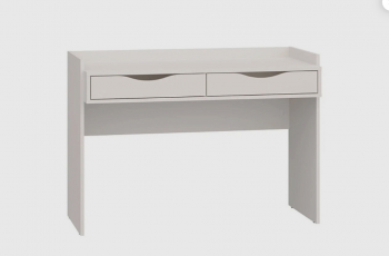 Стол письменный, арт.6-01111, кашемир серый (ГК) в Полевском - polevskoj.mebel-e96.ru