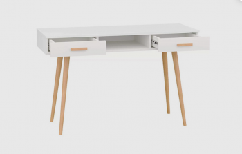 Стол письменный, арт.6-01103, белый (ГК) в Полевском - polevskoj.mebel-e96.ru