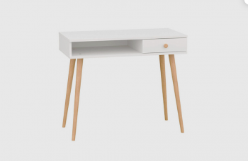 Стол письменный, арт.6-01101, белый (ГК) в Полевском - polevskoj.mebel-e96.ru