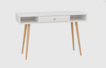 Стол письменный, арт.6-01102, белый (ГК) в Полевском - polevskoj.mebel-e96.ru