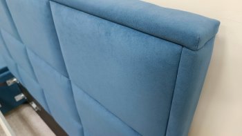 Кровать с подъемным механизмом Мега синий (Лин) в Полевском - polevskoj.mebel-e96.ru