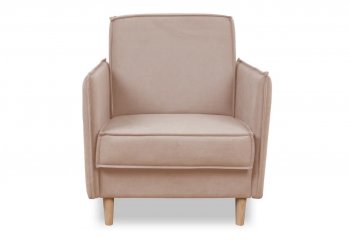 Кресло 831 Бежевый, велюр (Brendoss) в Полевском - polevskoj.mebel-e96.ru