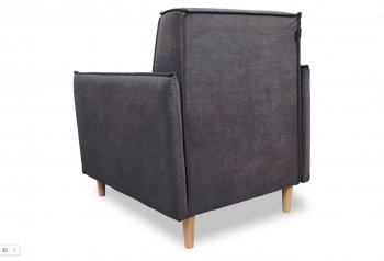Кресло 831 Графит, велюр (Brendoss) в Полевском - polevskoj.mebel-e96.ru