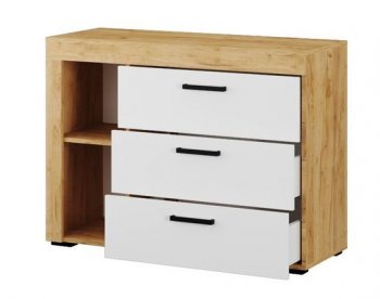 Комод Адель белый (Текс) в Полевском - polevskoj.mebel-e96.ru