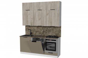 Кухонный гарнитур Альба макси 2 1800 мм (ПМ) (Герда) в Полевском - polevskoj.mebel-e96.ru