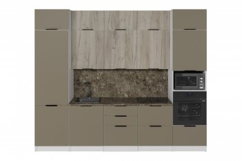 Кухонный гарнитур Альба экстра 3000 мм (Герда) в Полевском - polevskoj.mebel-e96.ru