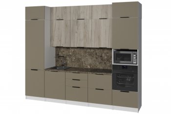 Кухонный гарнитур Альба экстра 3000 мм (Герда) в Полевском - polevskoj.mebel-e96.ru
