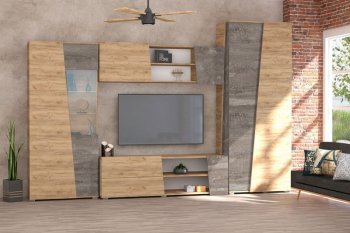 Стенка Аллегро-10 комп.1 (Диал) в Полевском - polevskoj.mebel-e96.ru