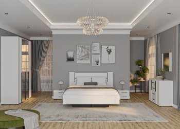 Спальный гарнитур Амалия модульный (Росток) в Полевском - polevskoj.mebel-e96.ru