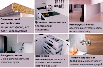 Кухонный гарнитур Трансильвания 2200 мм (Санвут) в Полевском - polevskoj.mebel-e96.ru