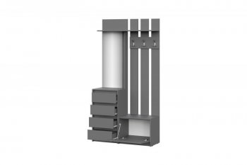 Прихожая Айден ВШ06-1100 серый графит (ИЦ) в Полевском - polevskoj.mebel-e96.ru