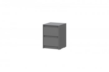 Тумба Айден ТБ06-400 серый графит (ИЦ) в Полевском - polevskoj.mebel-e96.ru