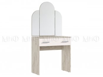 Стол туалетный Бася крафт/кашемир (Миф) в Полевском - polevskoj.mebel-e96.ru