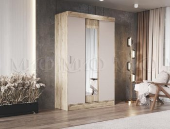 Спальный гарнитур Бася крафт/кашемир (Миф) в Полевском - polevskoj.mebel-e96.ru