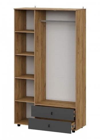 Шкаф 1200 мм трехстворчатый (с ящиками) Байкал (СВ) в Полевском - polevskoj.mebel-e96.ru