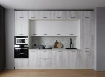 Кухонный гарнитур Бланка 3400 мм (Санвут) в Полевском - polevskoj.mebel-e96.ru