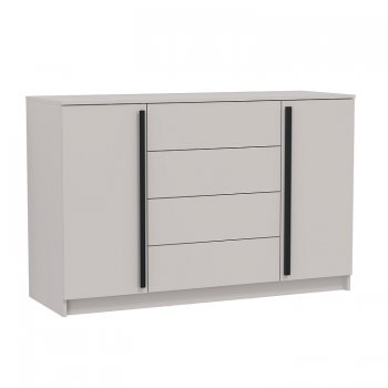 Комод 67.11 Брандо ЛДСП New кашемир (Олмеко) в Полевском - polevskoj.mebel-e96.ru