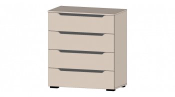 Британа Комод 4 ящика (Лин) в Полевском - polevskoj.mebel-e96.ru