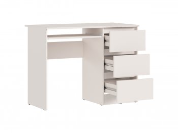 Письменный стол + Стеллаж Челси кашемир (Миф) в Полевском - polevskoj.mebel-e96.ru