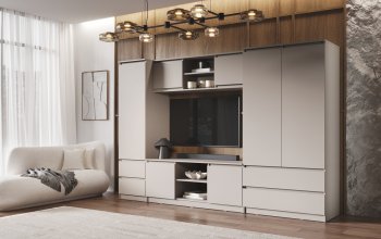 Стенка Челси Кашемир (Миф) в Полевском - polevskoj.mebel-e96.ru