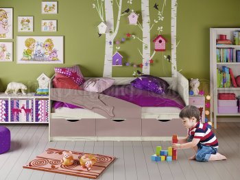 Кровать Дельфин шарли пинк (Миф) в Полевском - polevskoj.mebel-e96.ru