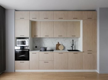 Кухонный гарнитур Шимо 3400 мм МДФ (Санвут) в Полевском - polevskoj.mebel-e96.ru