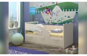 Детская кровать Дельфин-5 80х160 (Р) в Полевском - polevskoj.mebel-e96.ru