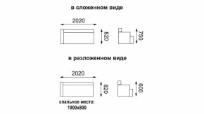 Диван - кровать Мальта (микровелюр тропики / жаккард джинс) в Полевском - polevskoj.mebel-e96.ru