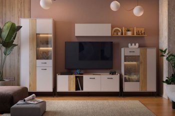 Стенка Доминика модульная  (Мебельсон) в Полевском - polevskoj.mebel-e96.ru