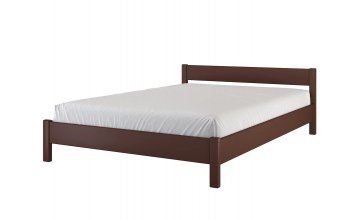 Кровать из массива Эби Орех (БМ) в Полевском - polevskoj.mebel-e96.ru