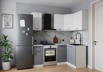 Кухонный гарнитур угловой Элеганция 2000*1200 мм (Sanvut) в Полевском - polevskoj.mebel-e96.ru