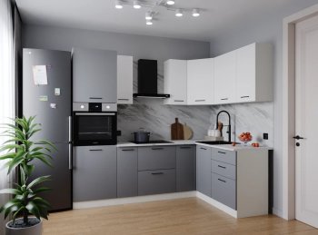 Угловой кухонный гарнитур Элеганция 2400*1600 мм Sanvut в Полевском - polevskoj.mebel-e96.ru