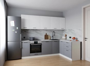 Угловой кухонный гарнитур Элеганция 2600*1600 мм Sanvut в Полевском - polevskoj.mebel-e96.ru