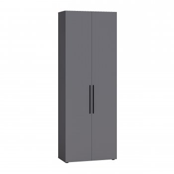 Шкаф для одежды 800 мм Эйр 13.340 графит (Моби) в Полевском - polevskoj.mebel-e96.ru
