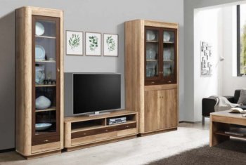 Стенка Фантазия модульная (Олмеко) в Полевском - polevskoj.mebel-e96.ru