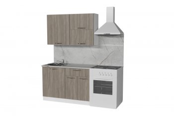Кухонный гарнитур Фьюджи лайт 1200 мм (Герда) в Полевском - polevskoj.mebel-e96.ru