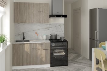 Кухонный гарнитур Фьюджи лайт 1200 мм (Герда) в Полевском - polevskoj.mebel-e96.ru