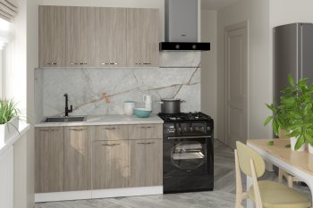 Кухонный гарнитур Фьюджи 1400 мм (Герда) в Полевском - polevskoj.mebel-e96.ru