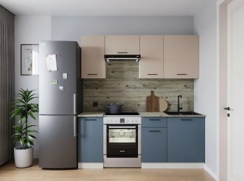 Кухонный гарнитур Фьюжн 2000 мм в Полевском - polevskoj.mebel-e96.ru