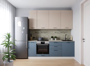 Кухонный гарнитур Фьюжн 2200 мм (Санвут) в Полевском - polevskoj.mebel-e96.ru