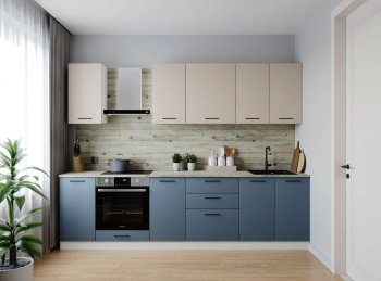 Кухонный гарнитур Фьюжн 2800 (Санвут) в Полевском - polevskoj.mebel-e96.ru