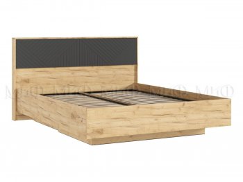 Кровать парящая Флэш крафт/графит(Миф) в Полевском - polevskoj.mebel-e96.ru