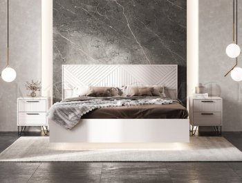 Спальный гарнитур Флэш кашемир, модульный (Миф) в Полевском - polevskoj.mebel-e96.ru