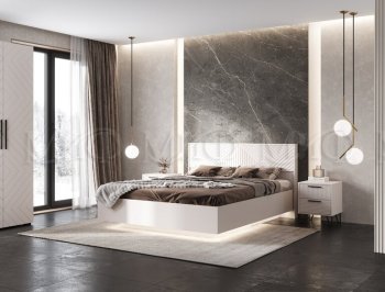 Спальный гарнитур Флэш кашемир, модульный (Миф) в Полевском - polevskoj.mebel-e96.ru