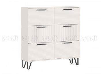 Обувница Флэш кашемир (Миф) в Полевском - polevskoj.mebel-e96.ru