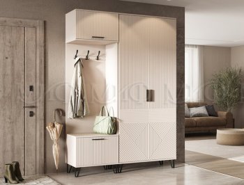 Прихожая Флэш комп.2, кашемир (Миф) в Полевском - polevskoj.mebel-e96.ru