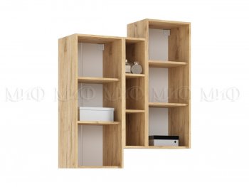 Стенка Флэш крафт/белый (Миф) в Полевском - polevskoj.mebel-e96.ru