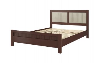 Кровать из массива Фрида Орех (БМ) в Полевском - polevskoj.mebel-e96.ru