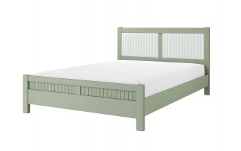 Кровать из массива Фрида Зеленый самшит (БМ) в Полевском - polevskoj.mebel-e96.ru
